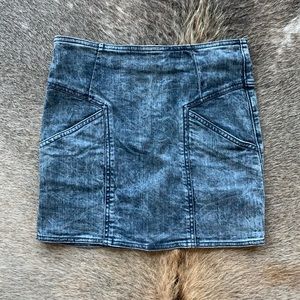 Carmar Denim Skirt with Pockets
